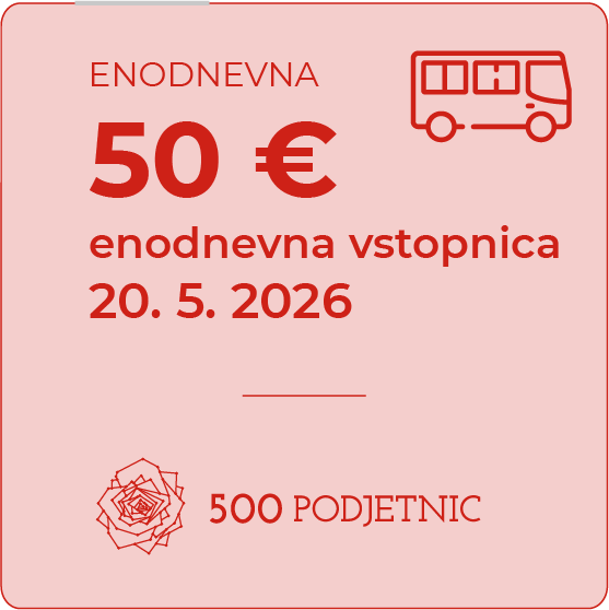 enodnevna vstopnica 20. 05. 2026